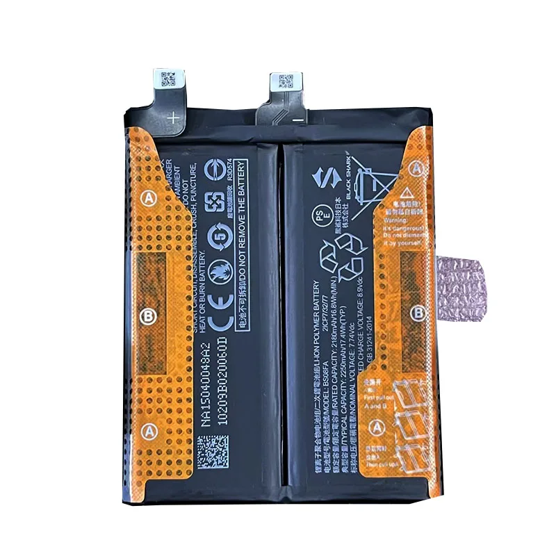 BS08FA 4500mAh Battery For Xiaomi Black Shark 4/4Pro Phone Replacement Batteries
