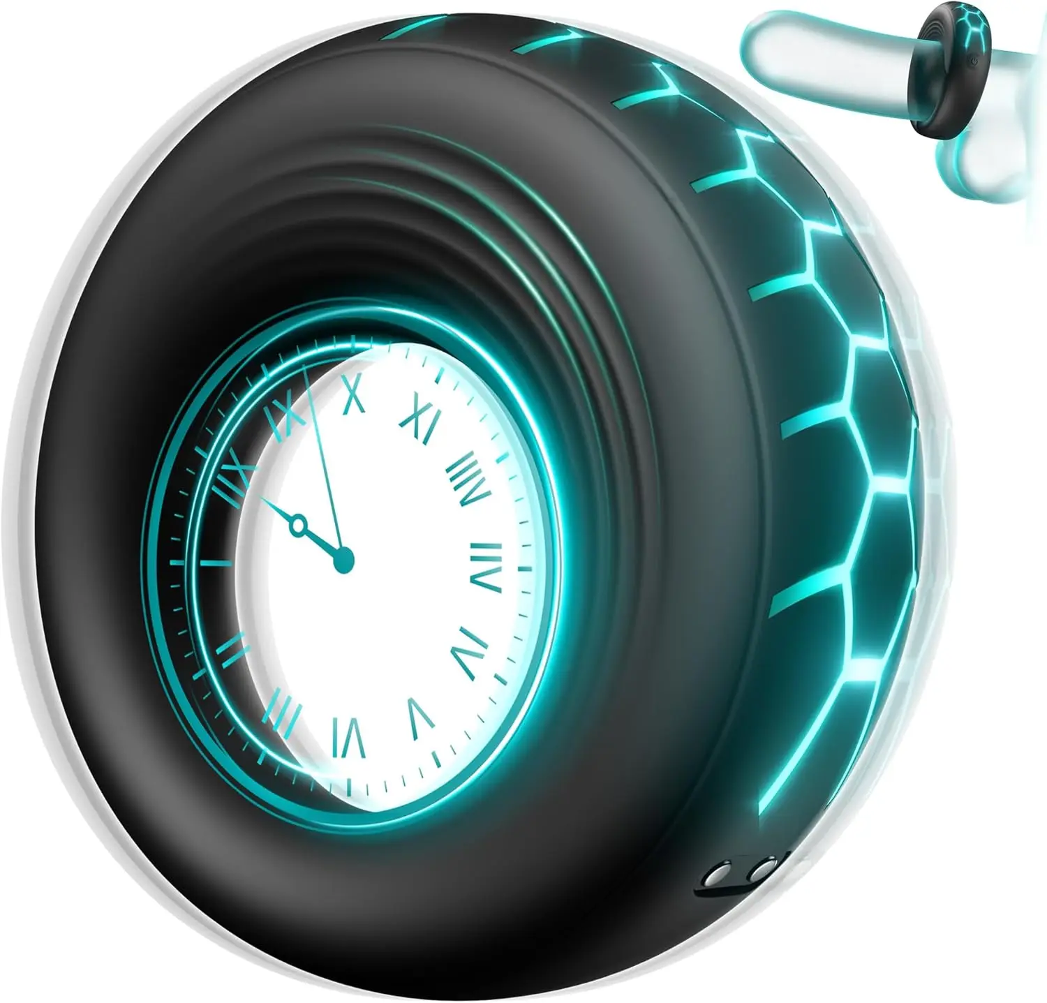 Vibrating Cock Ring, Sex Toys for Men Penis Ring Vibrator with 10 Vibrating Patterns, Cock Rings Adult Toys for Men Longer Hard