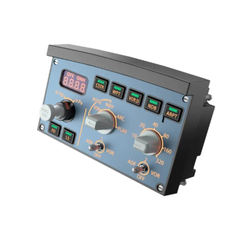 For Full-scale simulation, Airbus A320 EFIS control panel