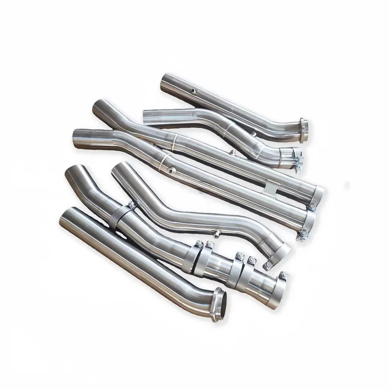 Stainless Steel Middle X Pipe Exhaust M5/M6 G90 G99 LCI 4.4T 2024-2025 High-performance Racing Car Sound Upgrade