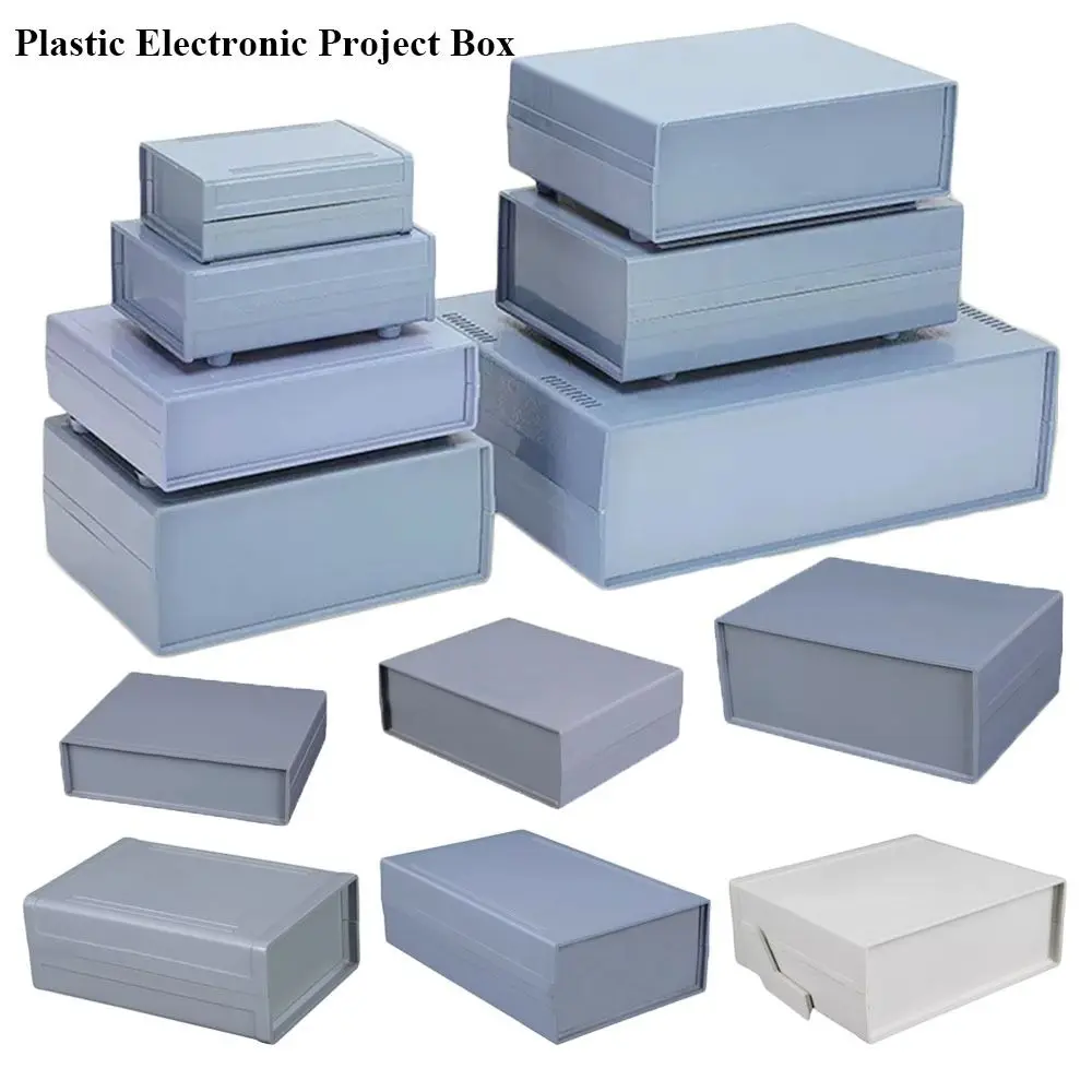 7 Sizes High Quality ABS Plastic Waterproof Cover Project Enclosure Boxes Electronic Project Box Instrument Case