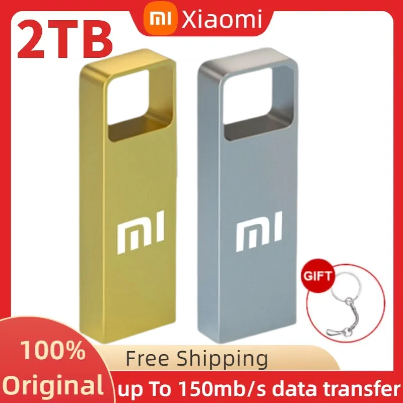 Xiaomi 2Tb Usb Flash Drive Herinneringen 1Tb 512Gb 256Gb Usb 3.0 Pen Drive 128Gb Pendrive Waterdichte Flash Disk Bruiloft Voor Telefoon Mac