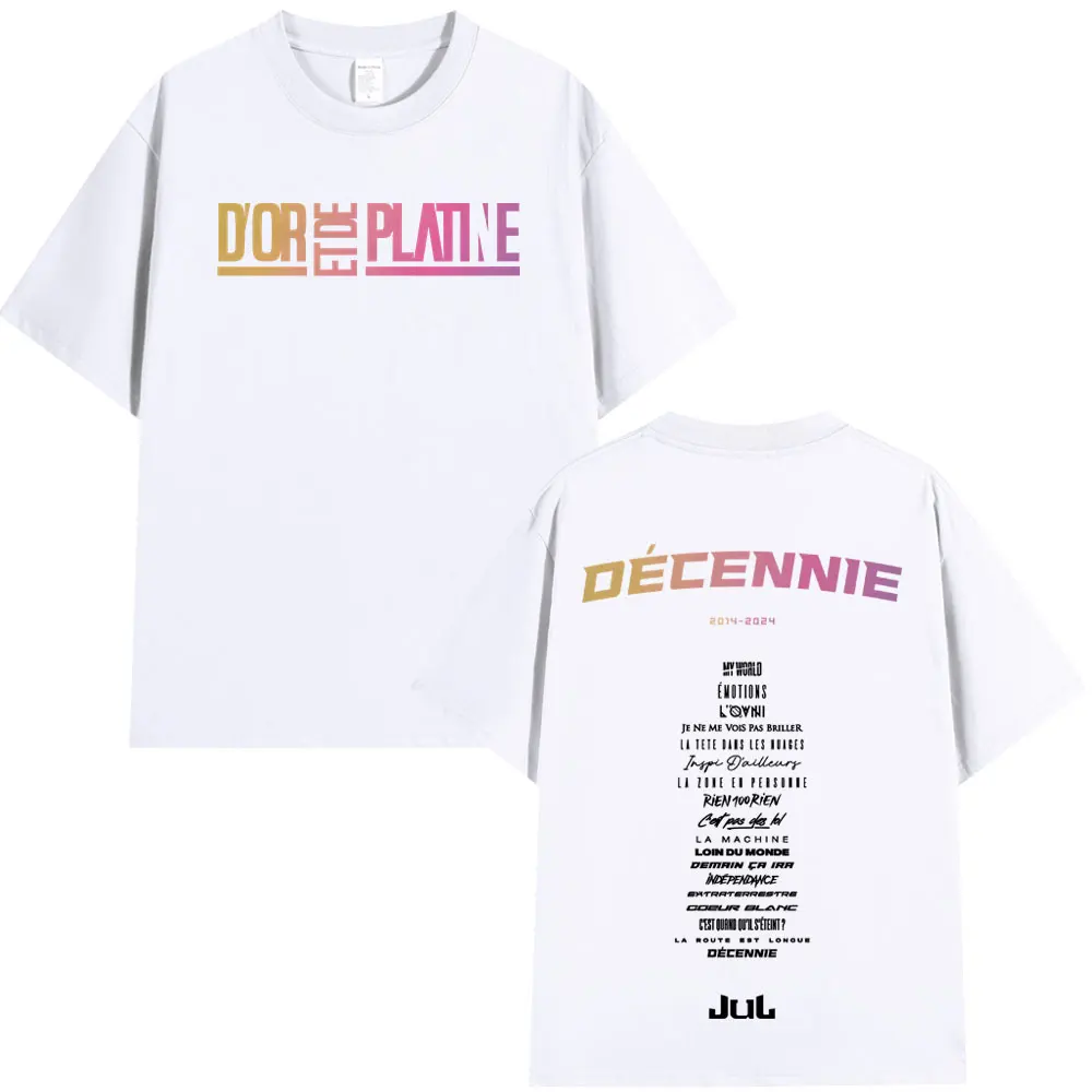 Rapper Jul Graphic T Shirt Men Women Clothing Fashion Hip Hop T-shirt Casual High Quality Cotton Short Sleeve Oversized T-shirts image 3