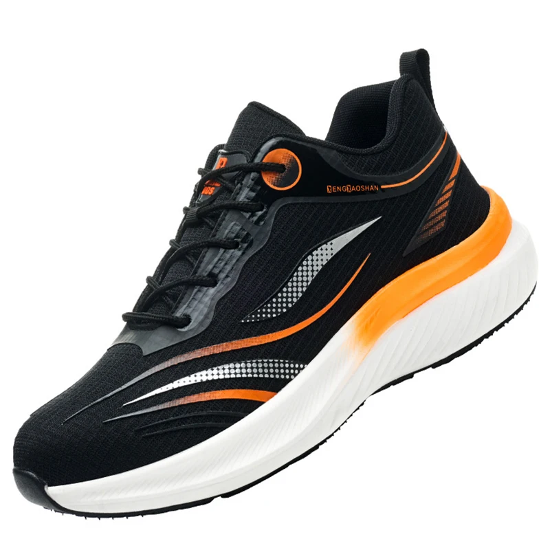 

Дышащие рабочие защитные ботинки для мужчин, устойчивые к ударам и проколам, безопасные, комфортные.