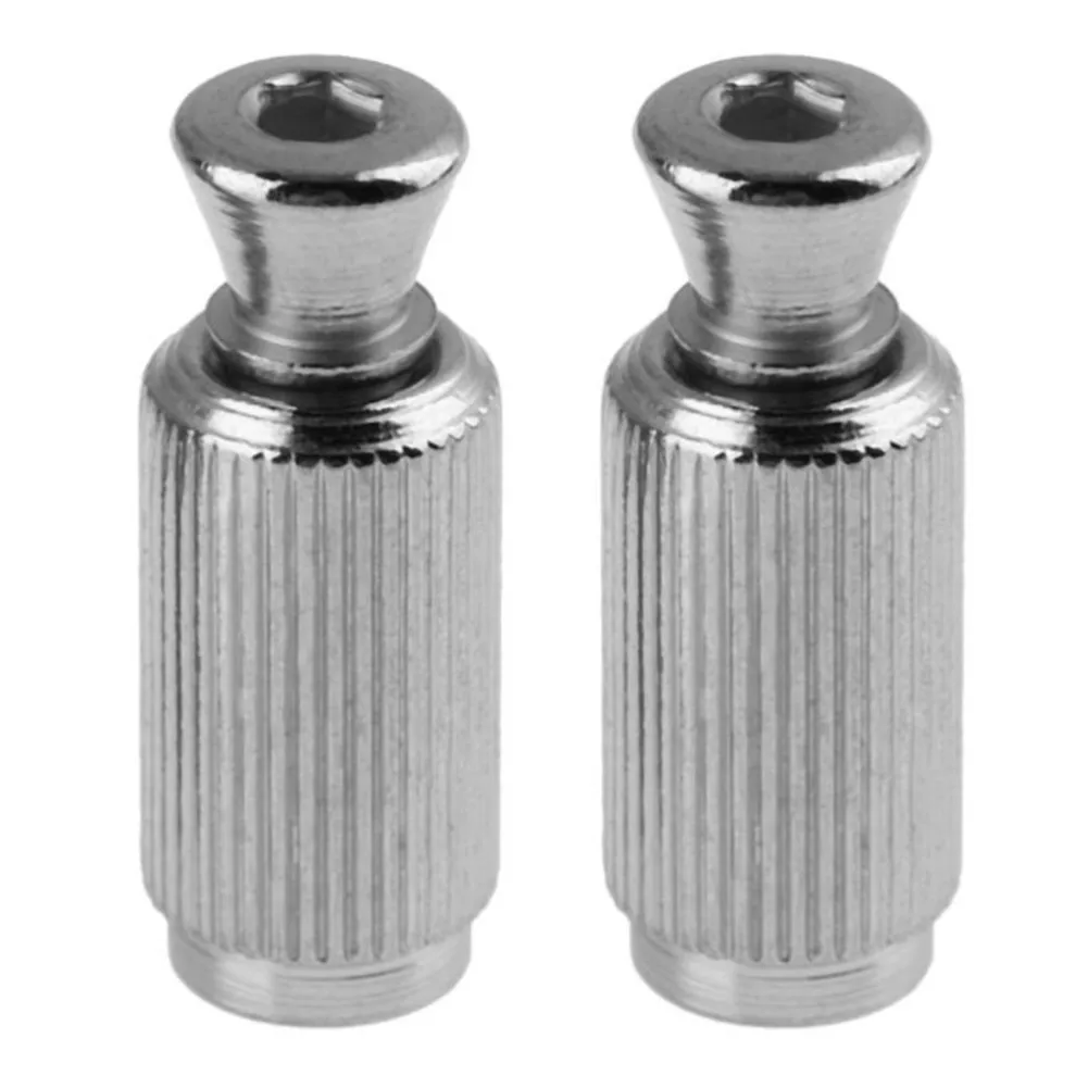 2pcs Electric Guitar Tremolo Bridge/ Parts Metal Pivot Stud Posts 10mm Diameter Guitar Upgrade Accessories