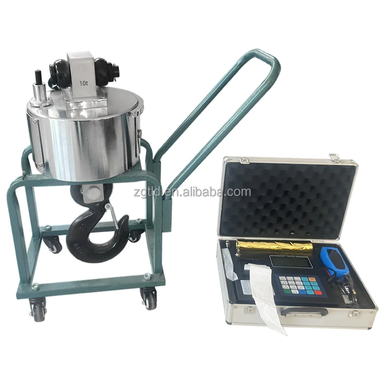 2T 10ton Digital Hoist Heavy 1000kg Hanging Scale Electronic Wireless Industrial Hook Scale