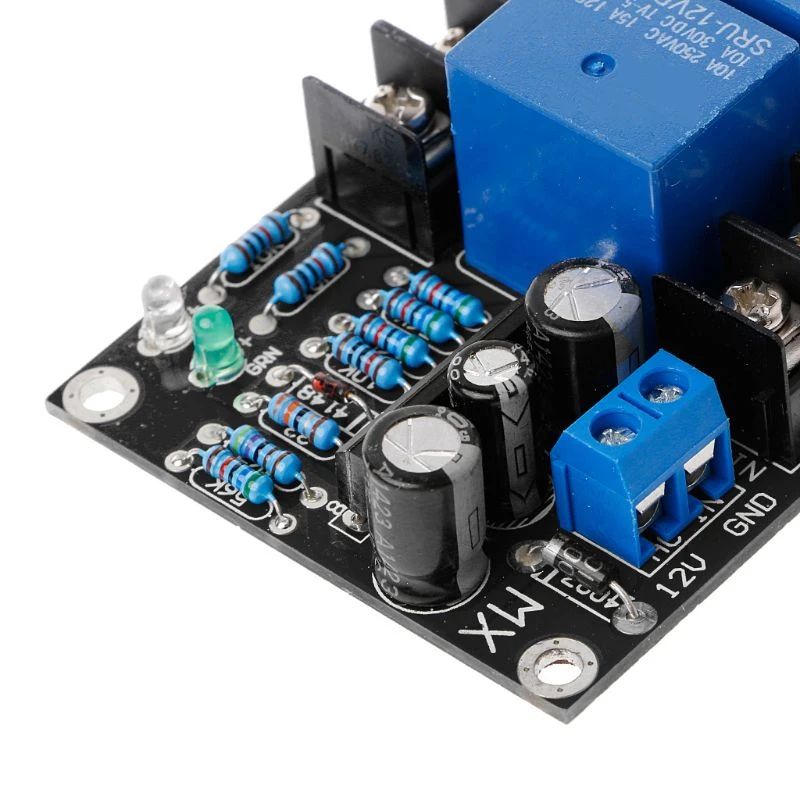 ABIJ-UPC1237 DC 12-24V Dual Channel Speaker Protection Circuit Board Boot Mute Delay