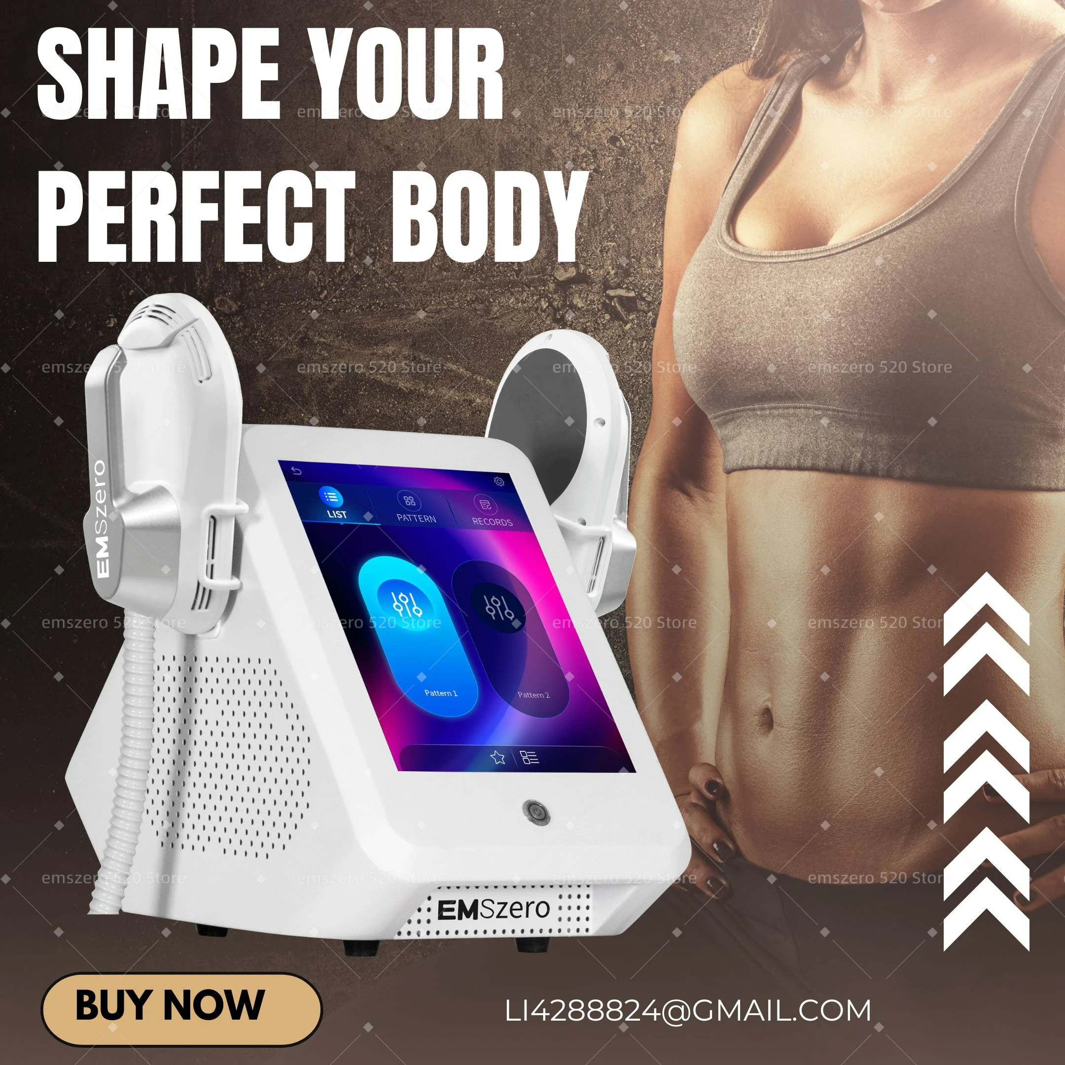 

EMSzero Body Slimming Sculpting Machine EMSzero NEO Nova RF Desktop EMS Fat Burning Removal Lose Weight Hiemt