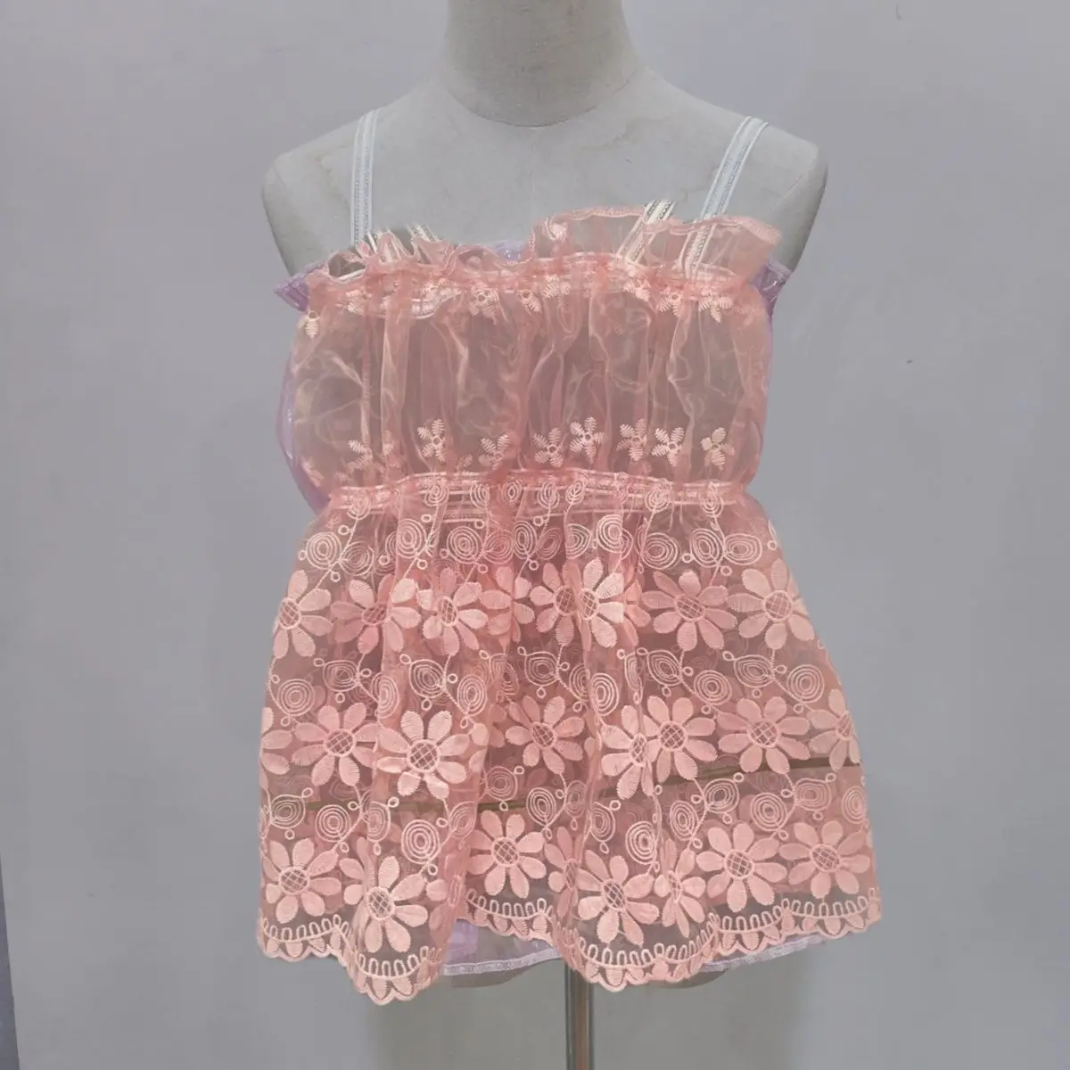 Organza Błyszcząca Męska Sukienka Sissy Przezroczysta Bielizna Siateczkowa Ramiączka Damska Babydoll Teddy Sukienka Fetysz Koszula Nocna Bielizna Plus Size