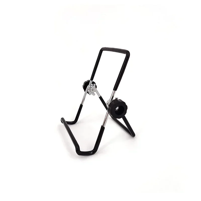 Tragbarer Metall-Tablet-Ständer, faltbarer Schreibtisch, flexibler Telefonständer für IPad, IPhone, Samsung, Huawei, universelle Arbeit, Zuhause, Reisen – Detail 14