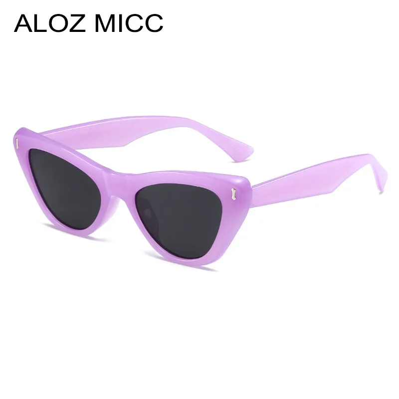 

Trendy Fashion Rivets Cat Eye Sunglasses Women Fashion Designer style Shades UV400 Men Punk Trending Sun Glasses
