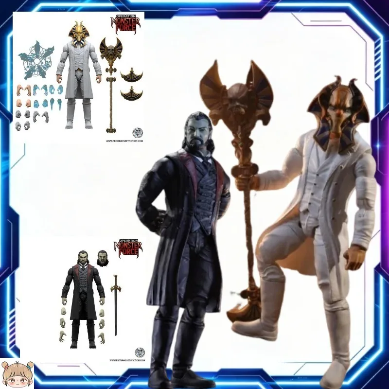 

Fresh Monkey 1/12 Fiction Declan Van Helsing Forgotten King Action Figure Operation Monster Force Model for Gift