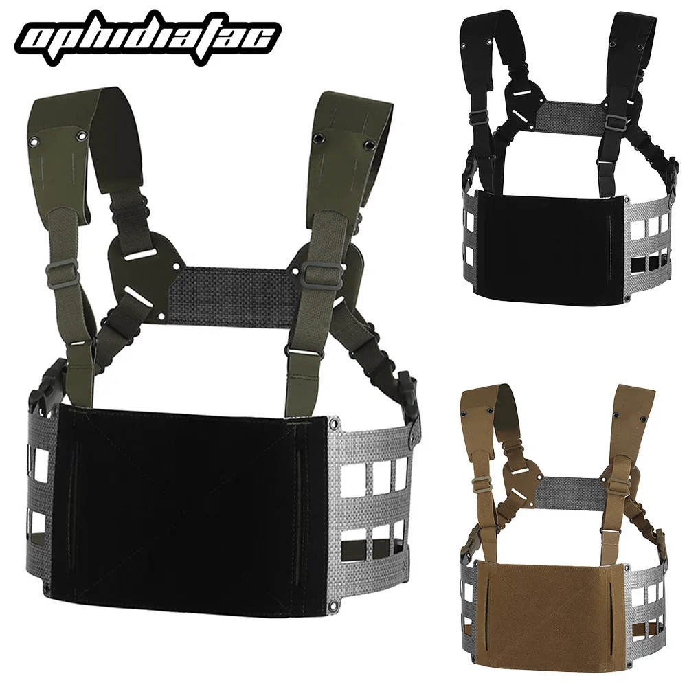 

OPHIDIANTAC FC легкая раскладушка-удлинитель V2, нагрудный ремень, система H-модуля для левых и правых боковых пластин