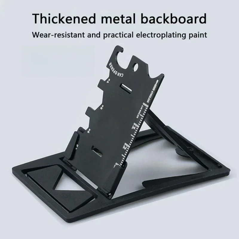 Multitool Card Multi Purpose Tool Card Camping Multi Tool Can Be Used As Mobile Phone Holder A Bottle Opener Screwdriver