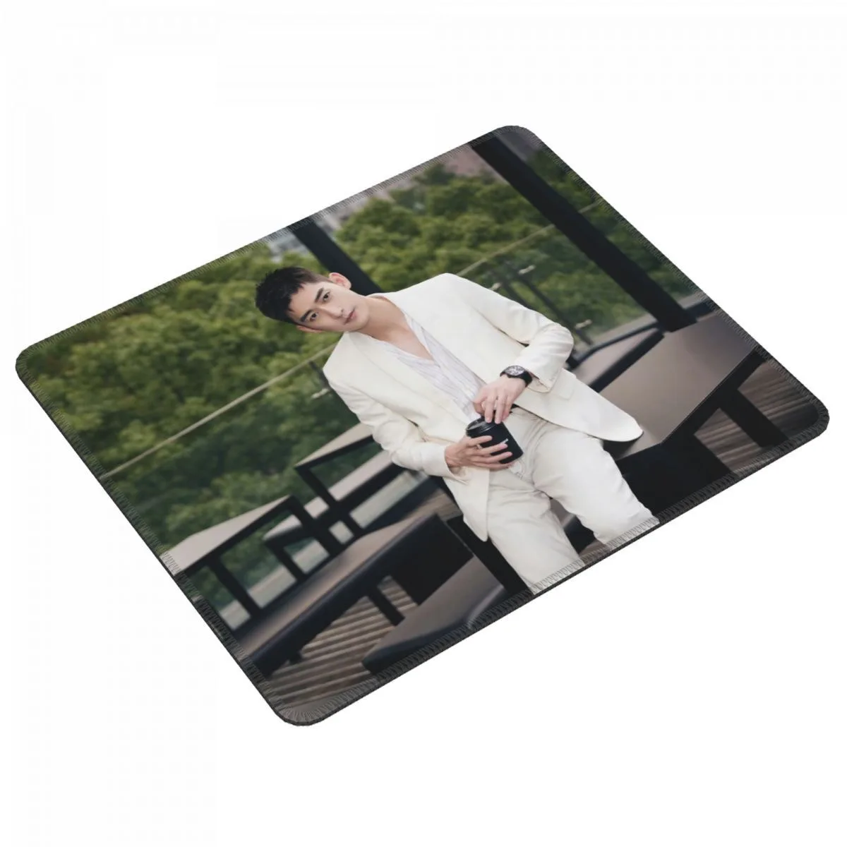 Zhang Han Poster Computer Rubber Mouse Pad TV Gentlemen of East 8th Drama Stills Photo Desk Mat Mug Blotter Desk Decor Ornament