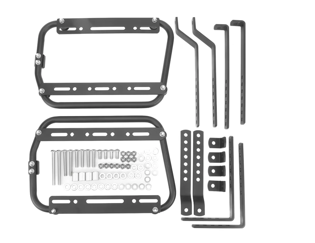 Quick Detachable Motorcycle Side Case Bracket - Universal Aluminum Alloy Luggage Rack Carrier For Yamaha Honda Suzuki Kawasaki image 3