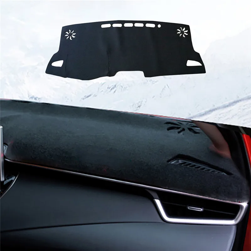 

1Pcs Leather Dashmat Dashboard Cover Pad Dash Mat Carpet For Toyota Corolla E210 2019 2020 2021 Car Interior Accessories