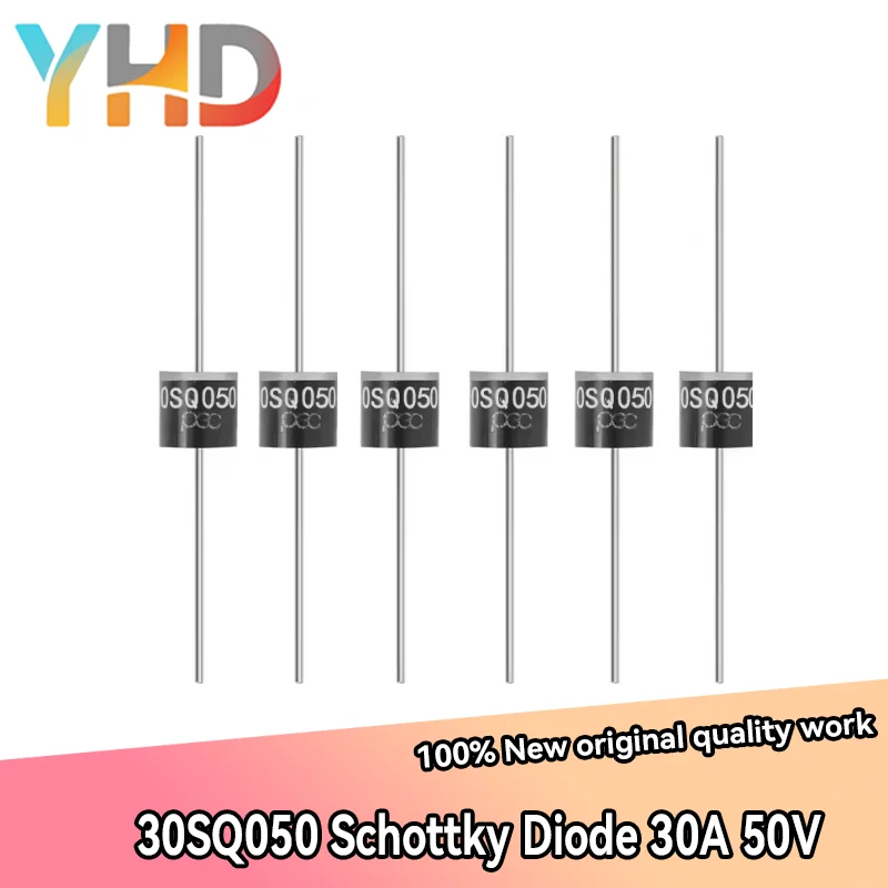 20PCS 30SQ050 Schottky Diode 30A 50V Axial for Solar Panel Parallel Reflow Protection