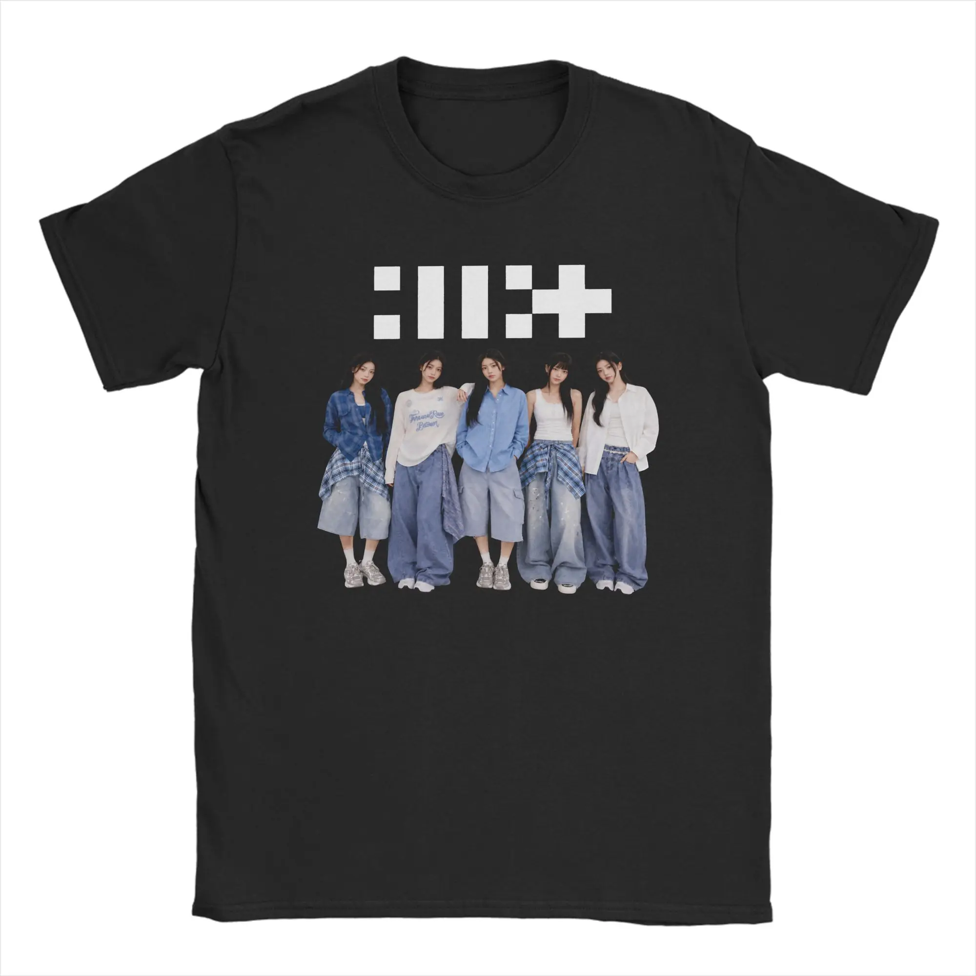 ILLIT South Korea Girls' Group T-Shirt Summer  Cotton T Shirts For Man Trendy Cool Casual Tshirt Short Sleeve Y2K Funny Tees