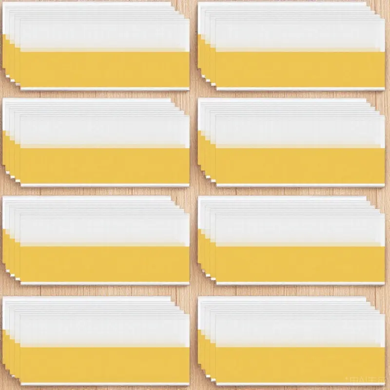 

50 шт. прочных прозрачных держателей для ценников из ПВХ, держатели для этикеток для организации полок в магазинах и супермаркетах