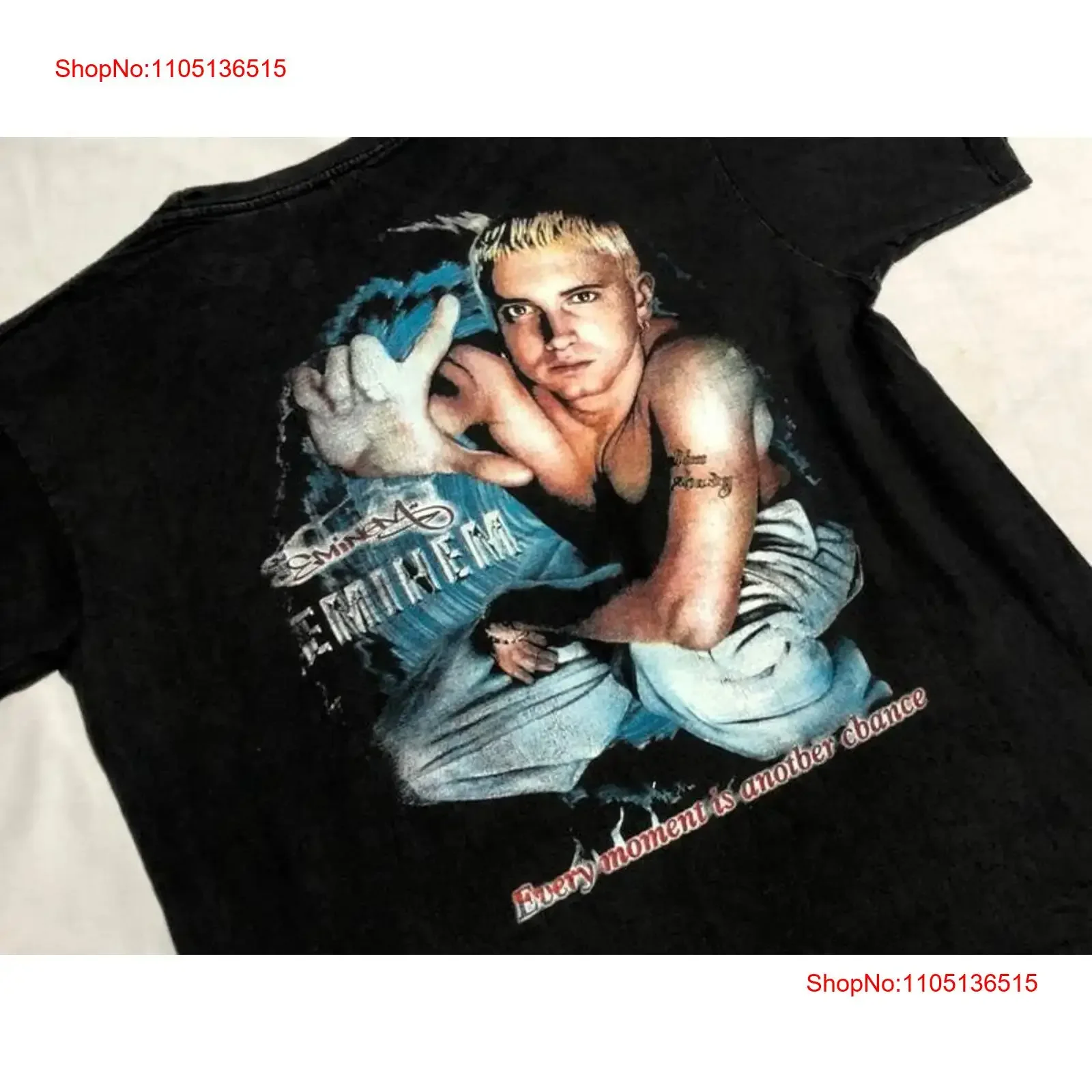 

Винтажная хлопковая футболка Eminem Slim Shady для взрослых, S 234XL, винтажная стираная дизайнерская одежда, удобная, слегка дышащая