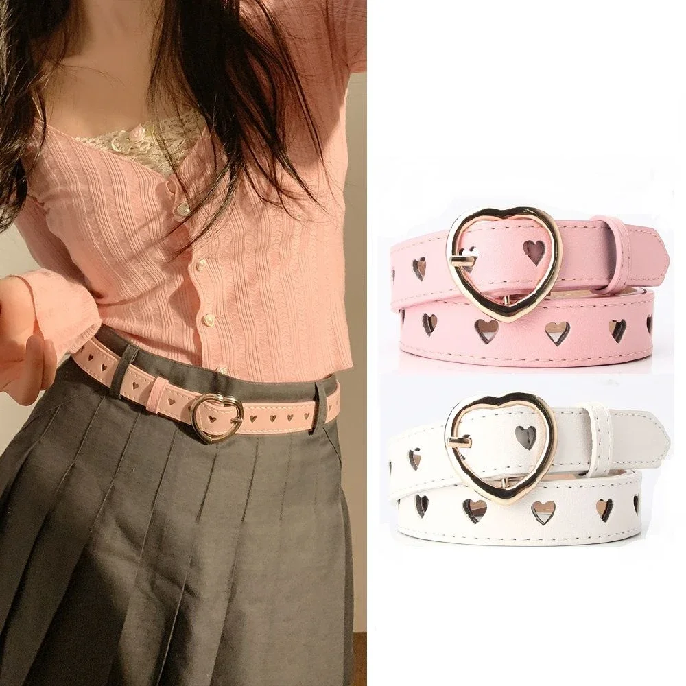 

Fashion Europe and the United States full hole belt female hip-hop punk trend double row cool belt chain decoration