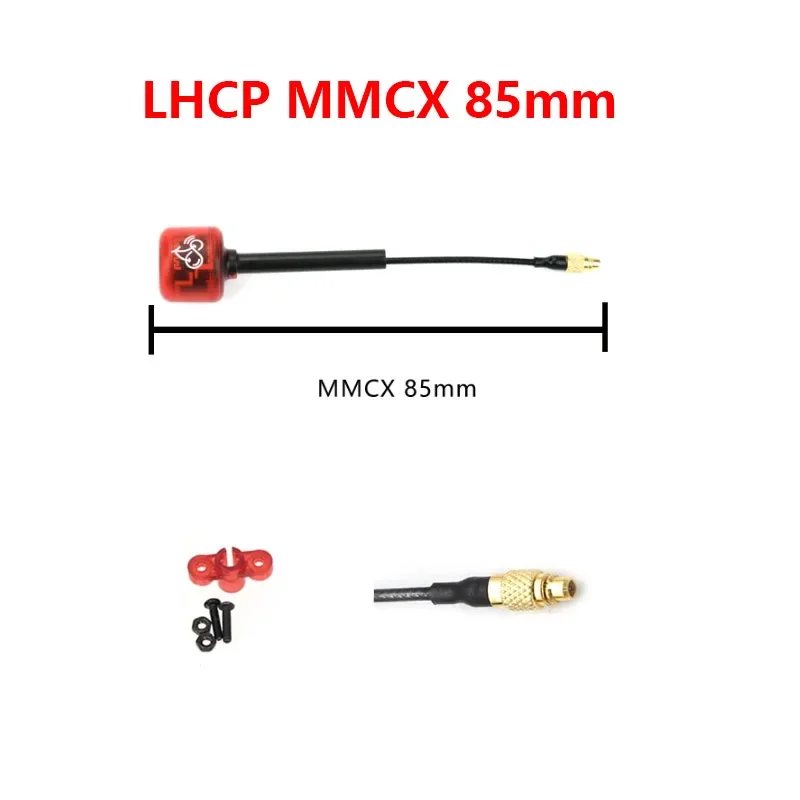 RUSHFPV Cherry 2 II 5.8GHz FPV Antenna 1.8dBi LHCP RHCP SMA UFL MMCX for FPV Racing Freestyle Drone