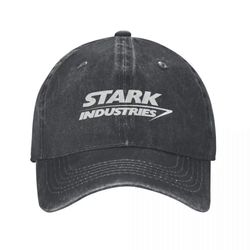 Starks Logo Baseball Cap Industries Company Kpop Dropshipping Trucker Hat Street Style Design Washed Snapback Cap