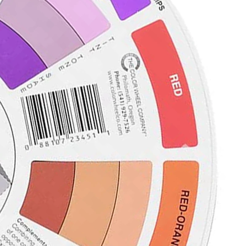 Color Mixing Guides for Blending Painting, Creative Wheel, Learning Guide, Art Teaching Tool, 2Set, 9in