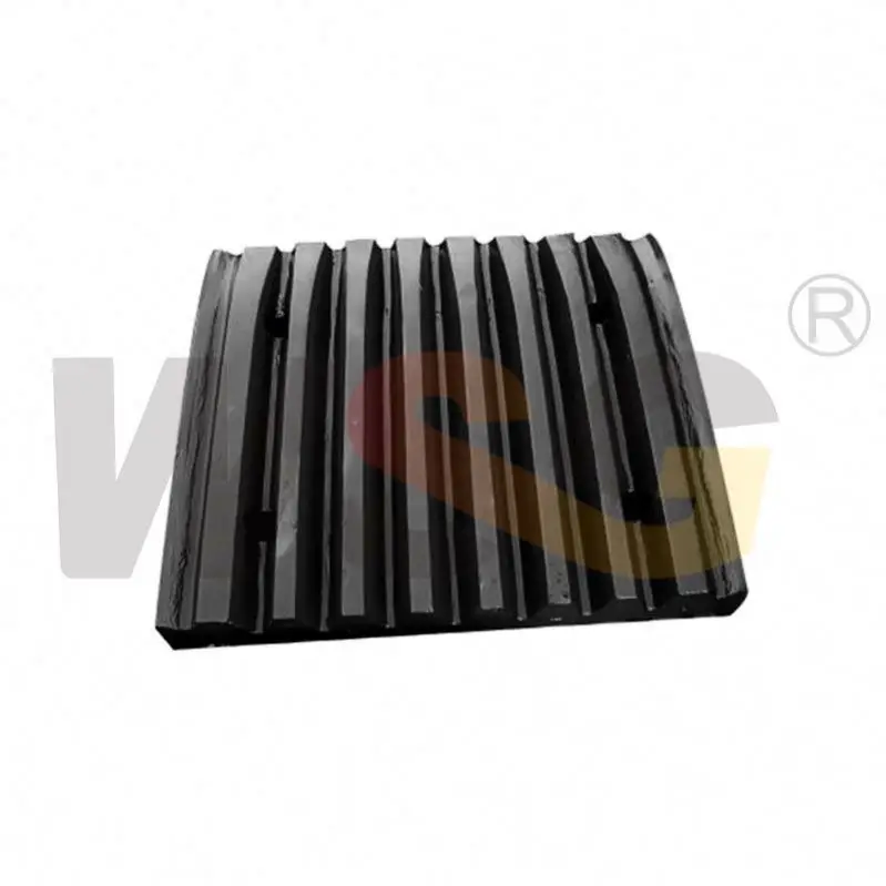 Jaw Crusher C120 Fixed and Movable Jaw Plate for Crushing Mining