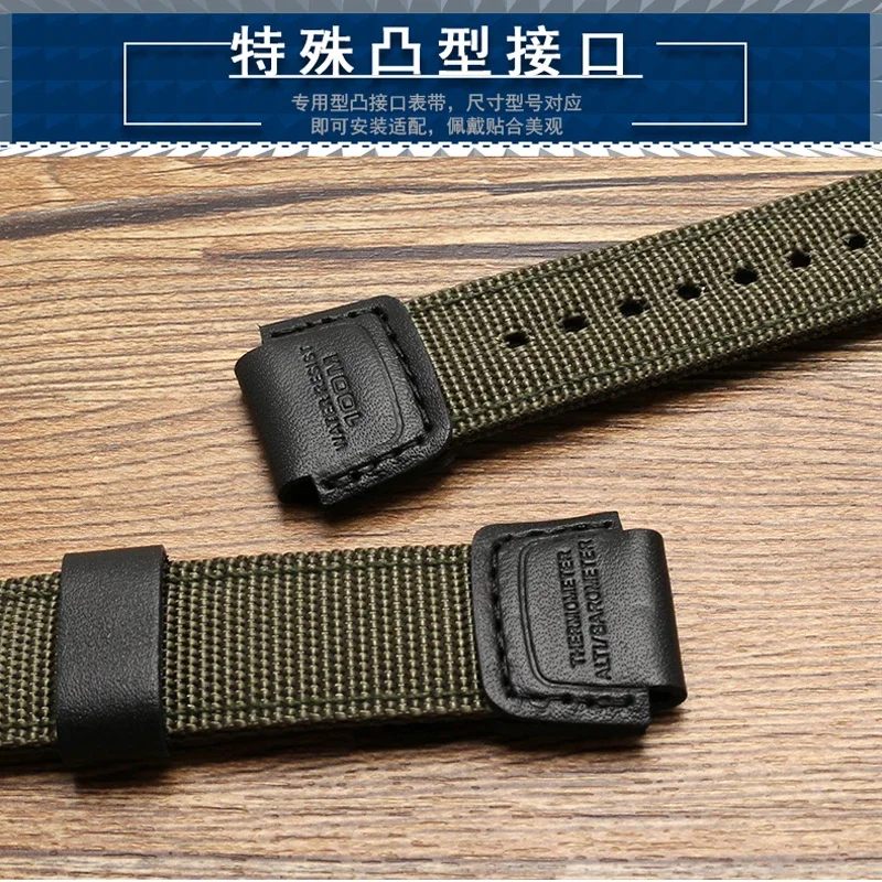 For Casio G-Shock Nylon Watchband Dw5600 GW-5000 5035 GW-M5610 Modification Watch Strap 16mm