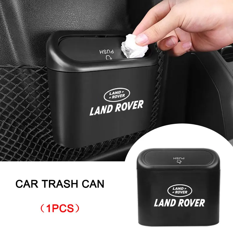 Car Trash Can Storage Box Vehicle Multifunctional Garbage Dust Case For Land Rover Range Rover Sport Evoque Discovery 4 5 Freela