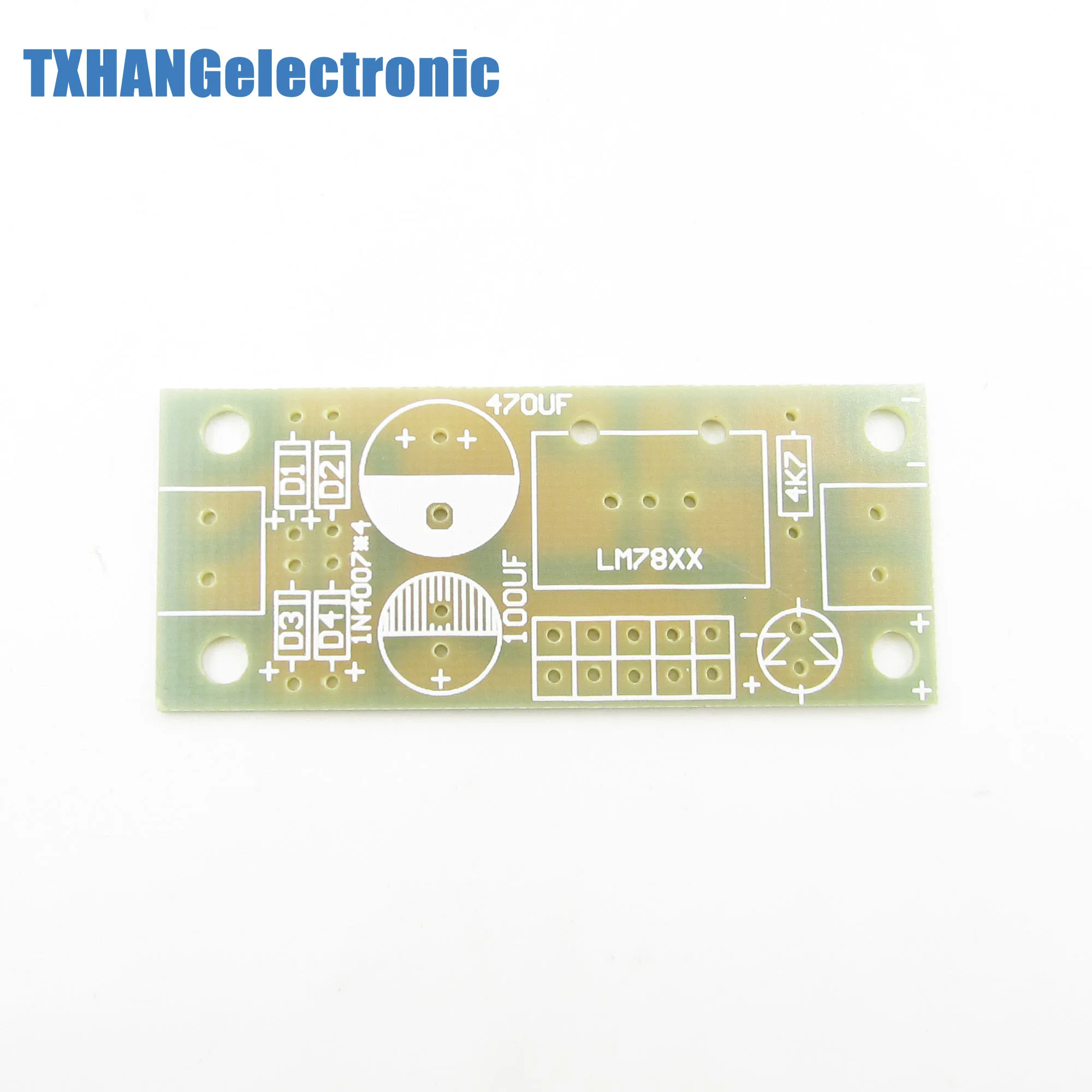 L78XX PCB LM78XX LM7805 LM7812 Fixed Regulator PCB Board diy electronics