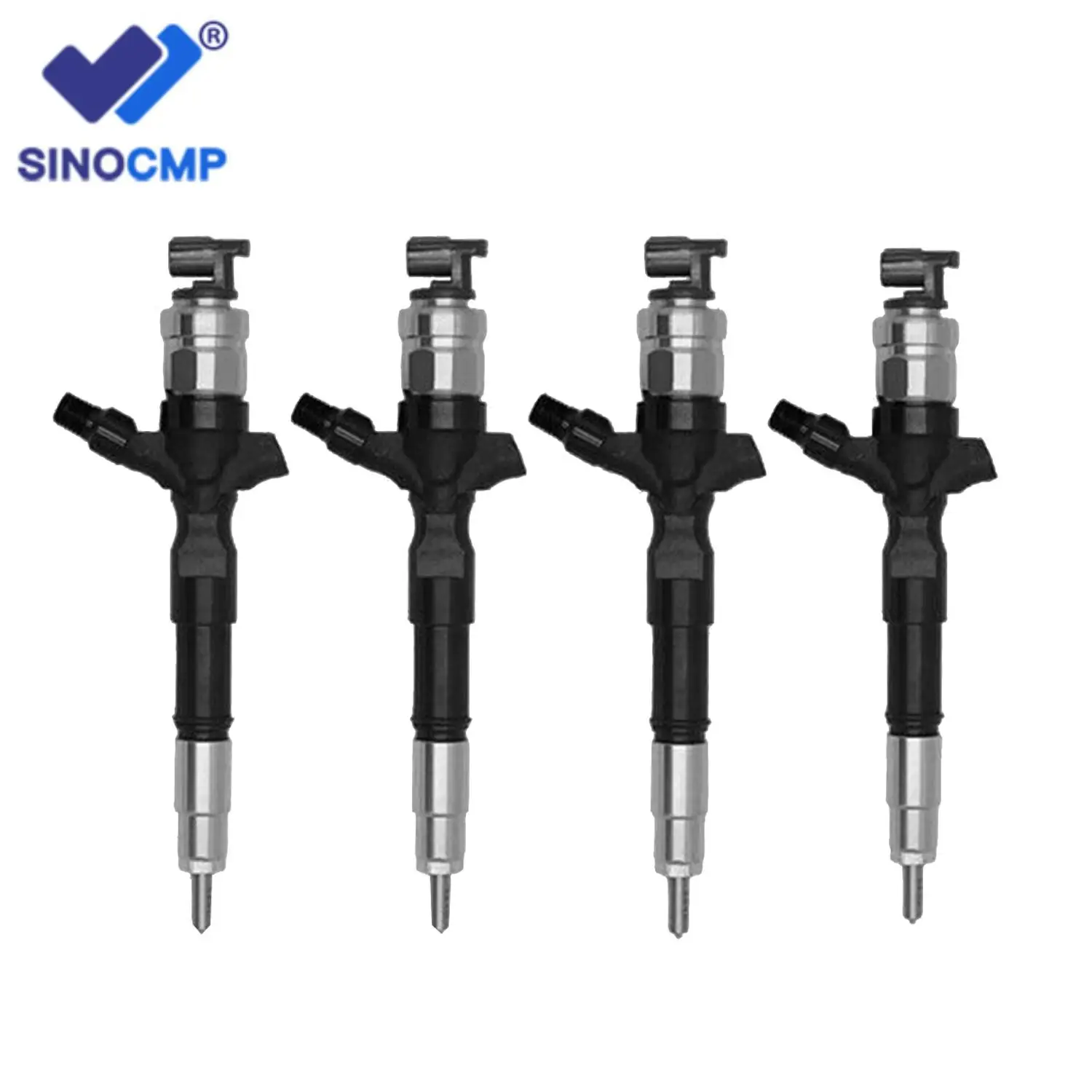 4PC Fuel Injectors set 23670-39365 295050-0461 DCRI300460 23670-30400 for Denso Toyota Hilux 2.5d 3.0d 2010- 2KD-FTV 1KD-FTV