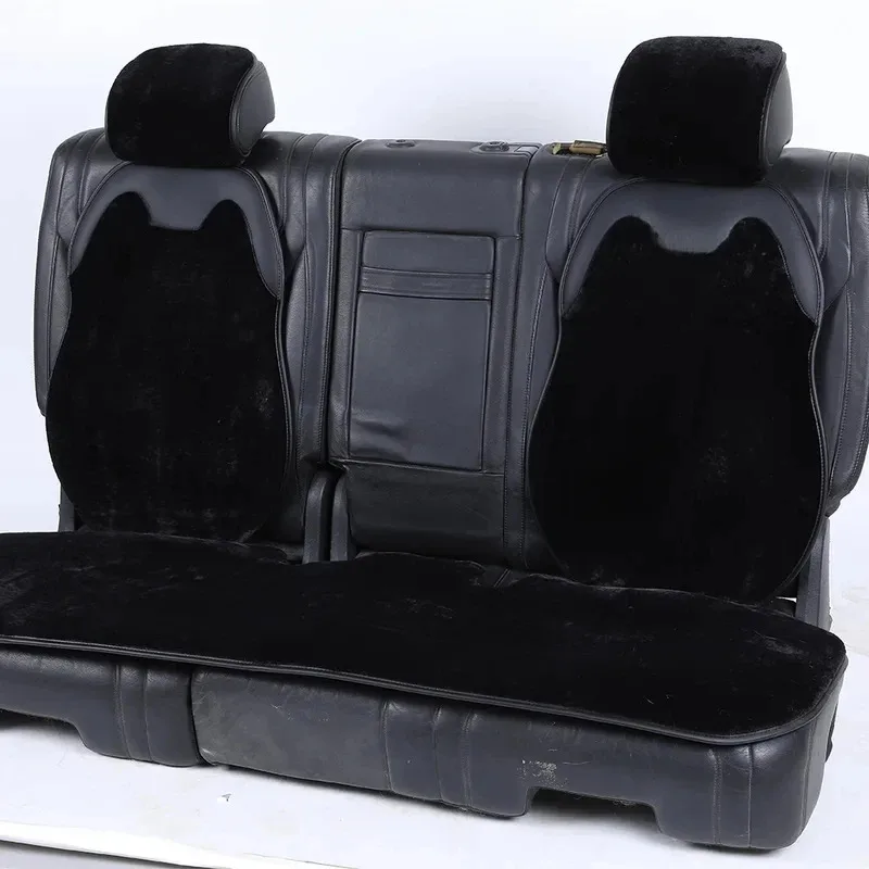 

Luxury mink fur car cushion artificial fur fluffy sleek comfortable car seat covers universal for car SUV