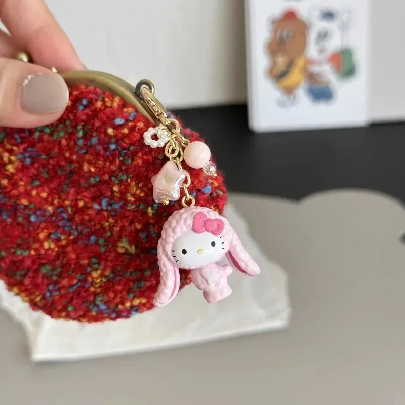 Porte-clés avec Figurines de Dessin Animé, Pendentif, Animaux Mignons, Jouets, Sac, Ornement, Accessoires, Cadeaux