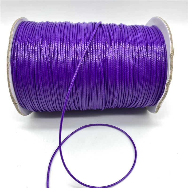 Waxed Cord Rope PU Leather Thread