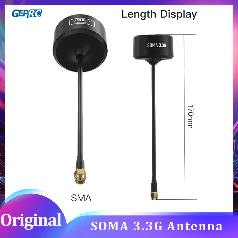 

Высокопроизводительная антенна GEPRC SOMA 3.3G идеально подходит для GEPRC MATEN 3.3G 3W VTX PRO