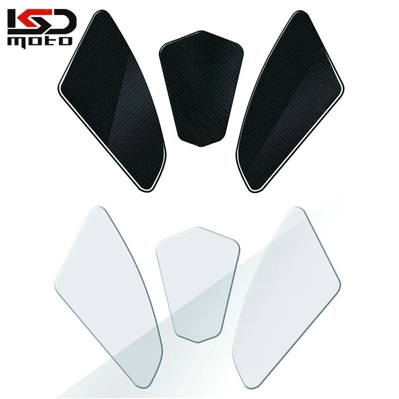 3D FJR Carbon-look motocykl Tank Pad Protector naklejka naklejki Case dla yamaha FJR FJR 1300 FJR1300 2006-2021