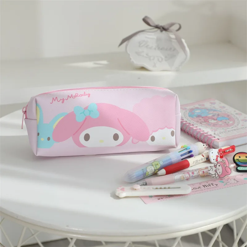 1 قطعة حقيبة أقلام جميلة للموسم حقيبة تخزين أدوات مكتبية صندوق رصاص صندوق رصاص حقيبة أقلام مستديرة #2