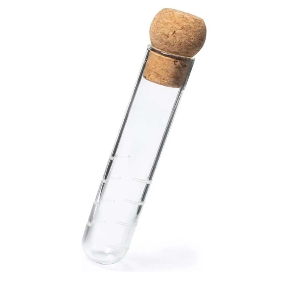 Micro-Perforated Glass Tea Infuser for Loose Leaf Tea Test Tube Style Infuser Compatible with Most Mugs and Teapots