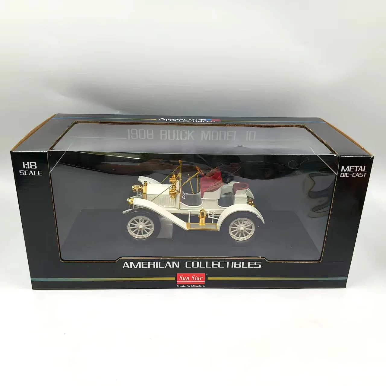 Diecast 1:18 Scale 1908 Buick 10 Classic Alloy Car Model - view 6