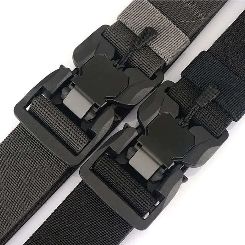 Men's Belt Army Outdoor Hunting Tactical Multi Function Combat Survival High Quality Marine Corps Canvas For Nylon Male Luxury