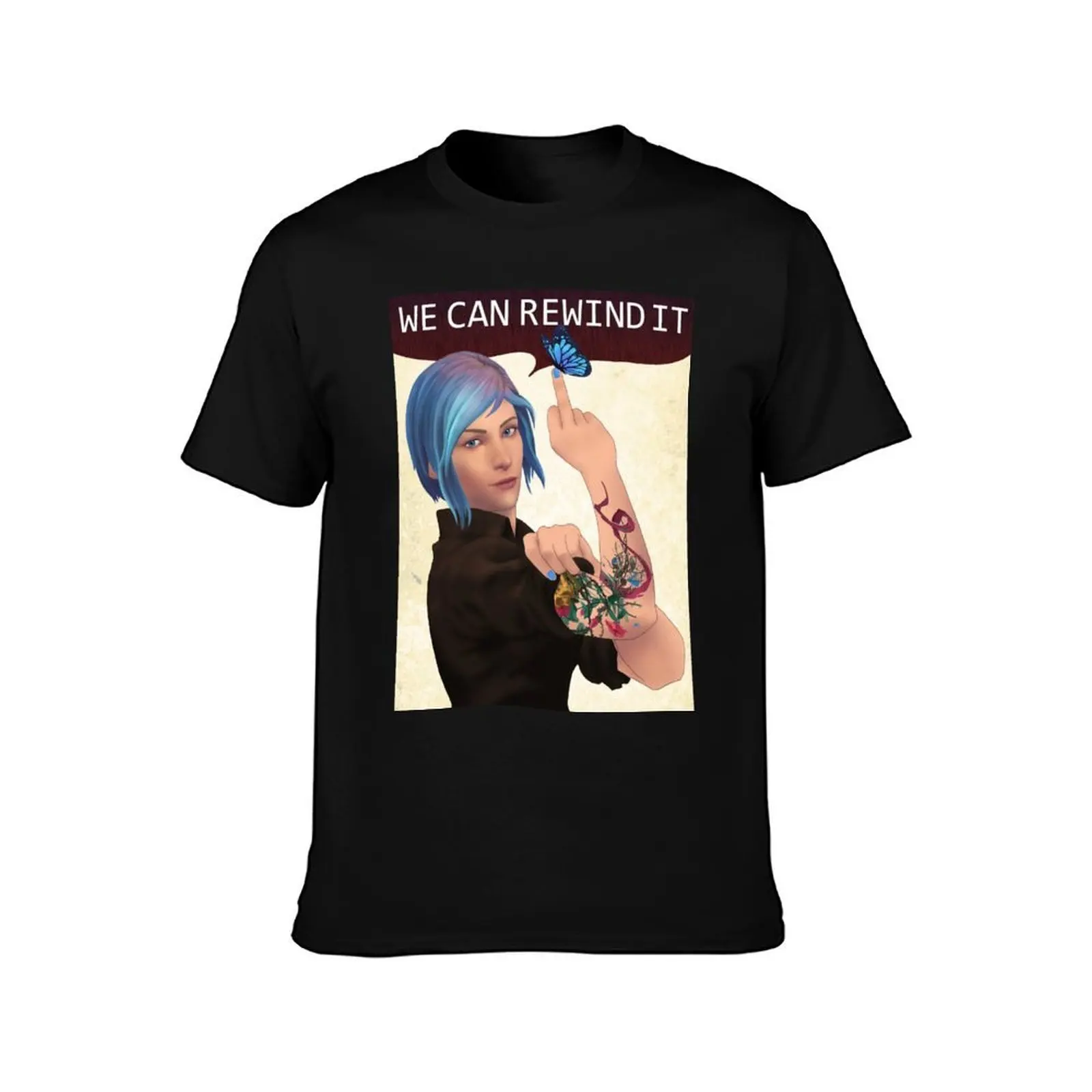 WE CAN REWIND IT T-Shirt Comfortable Workout Short Sleeve Shirt T-Shirt