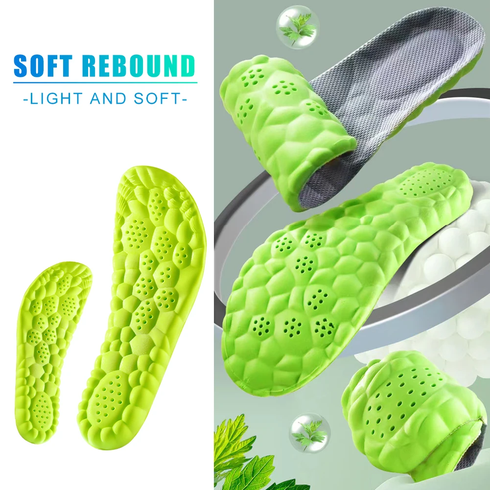 Breathable Deodorant Cushion Arch Support Insole Support Shock Absorption Cushion for Men Women Heavy Duty Support Pain Relief