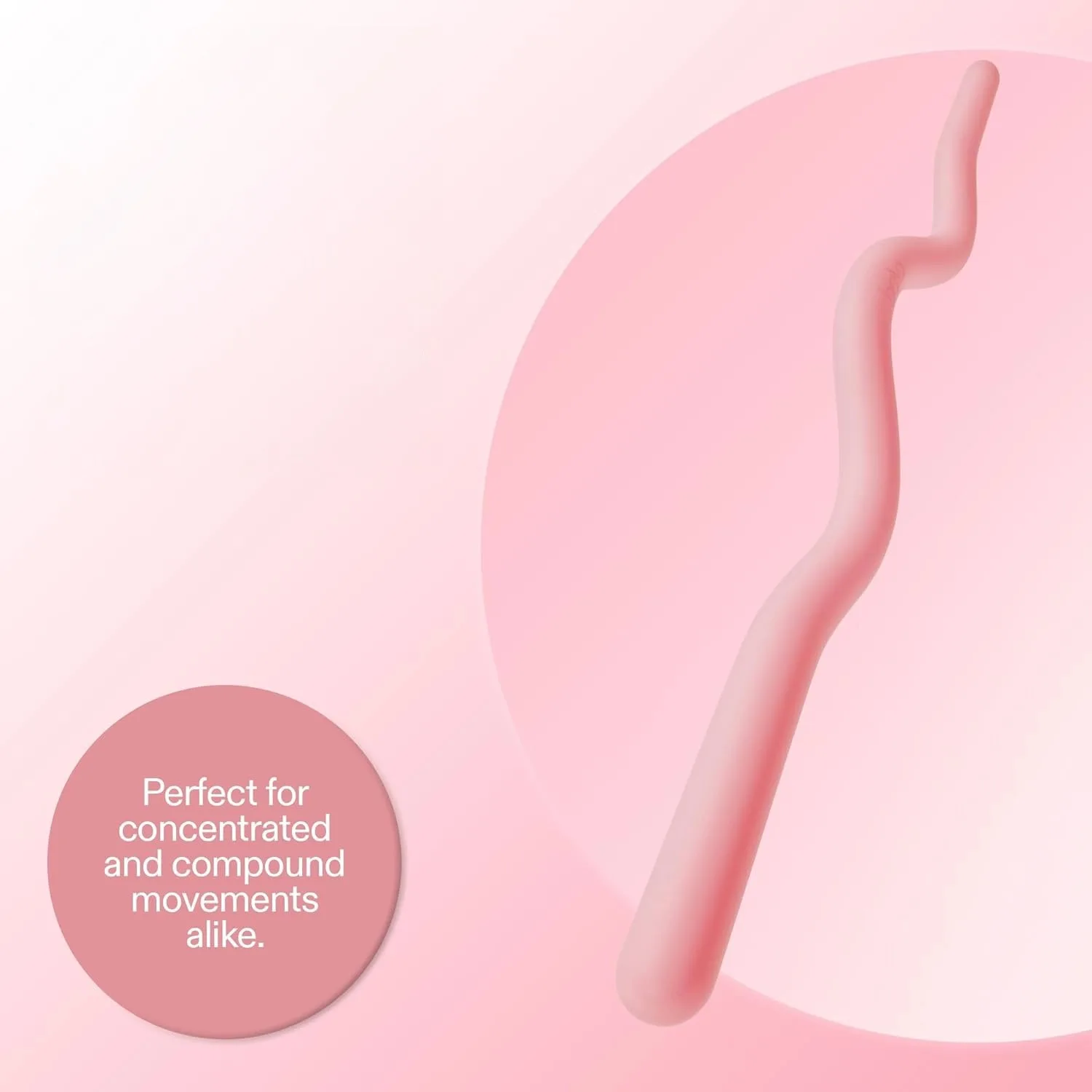 Factory Customized  pink 15lb  Curved Weightlifting Yoga Fitness Barbell Beam Silicone bar