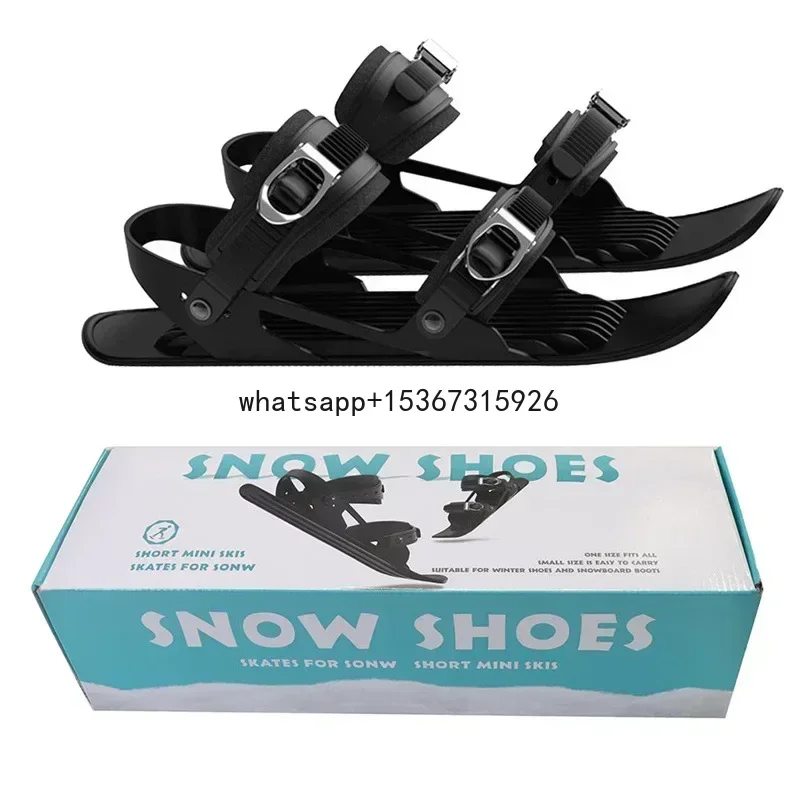 New Concept Adult Winter Ski Sports Supplies Snow Snowboard Mini Short Ski Shoes Winter Shoes Snowboard