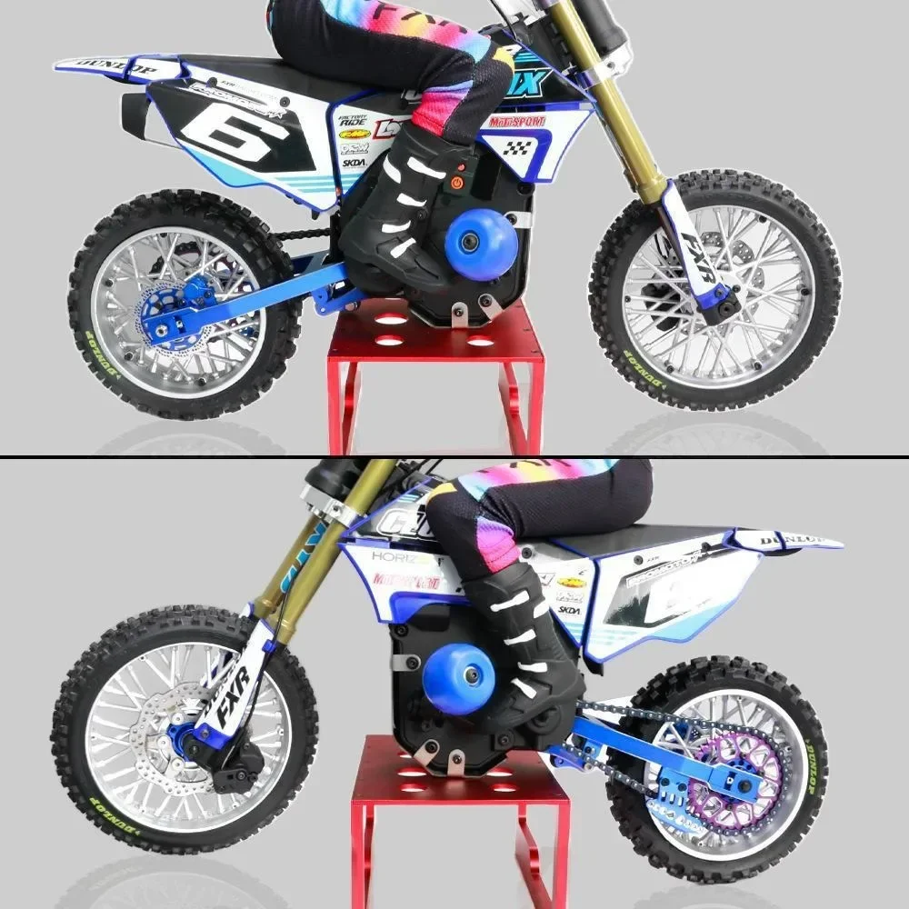 RC the adjustable chain of the rear fork and swing arm of the LOSI 1/4 Promoto-MX electric motorcycle, LOS264000