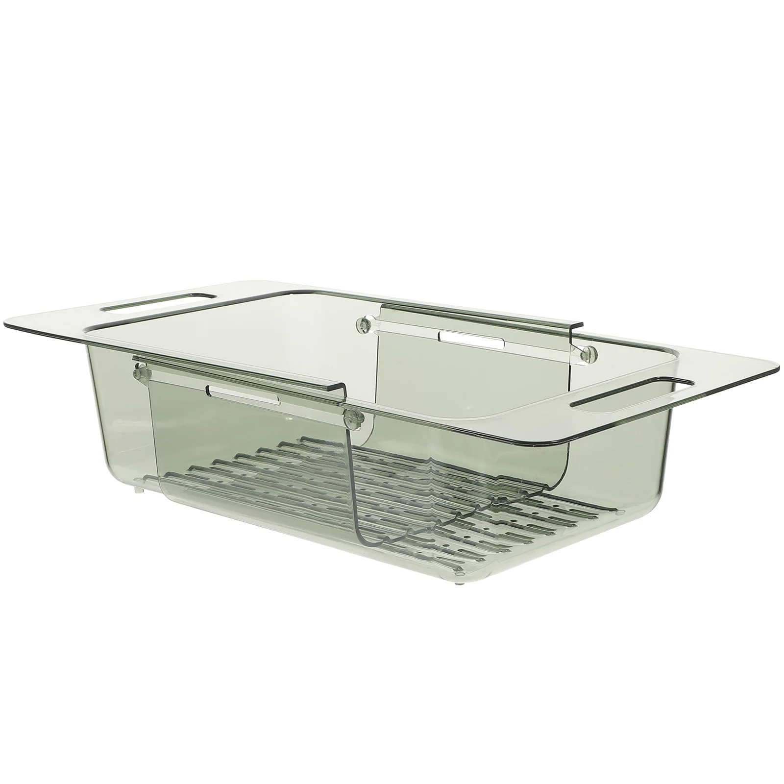 

Sink Drainer Basket Kitchen Rack Collapsible Adjustable Foldable Dish Drying Rack over Sink Strainer Storage Drainage