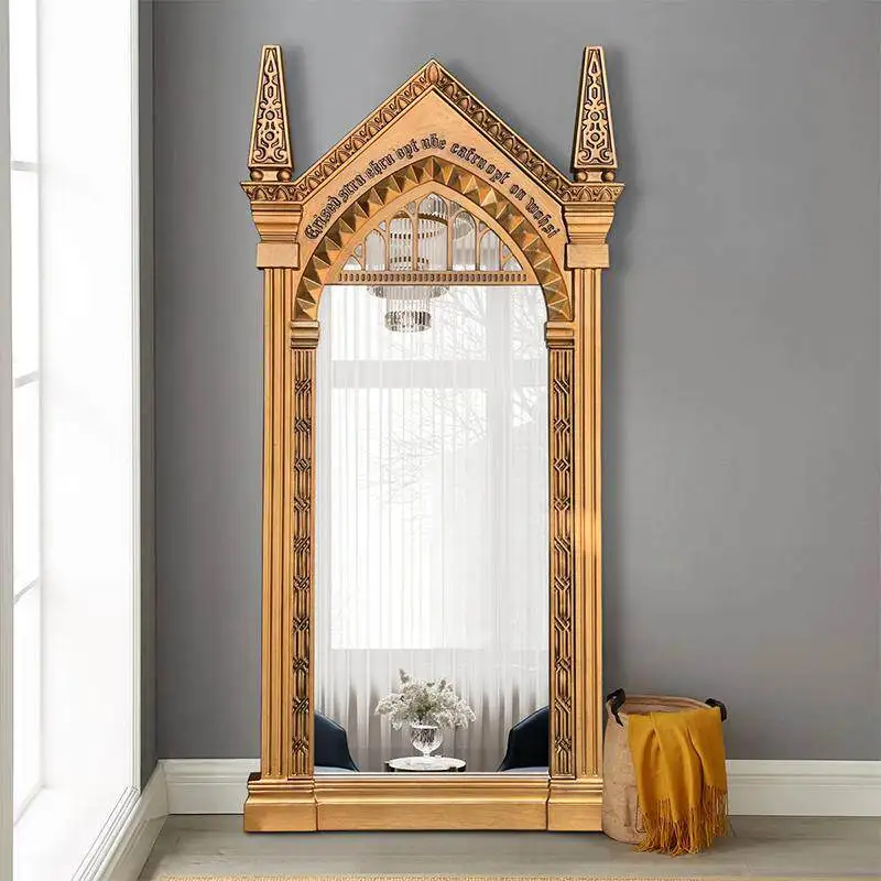Eris American full-length mirror wall-mounted handmade custom size Potter art floor-to-ceiling full-length mirror